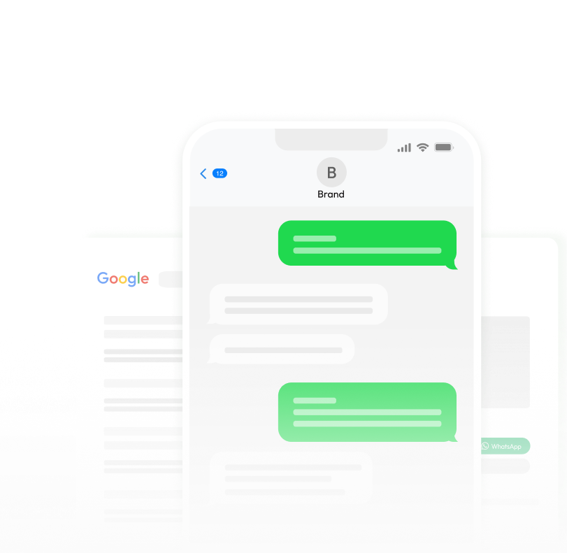 Google Business Profile to SMS